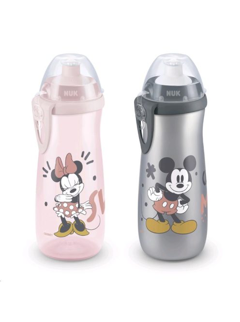 Gyermek sport itatópohár NUK Sports Cup Disney Mickey 450 ml red