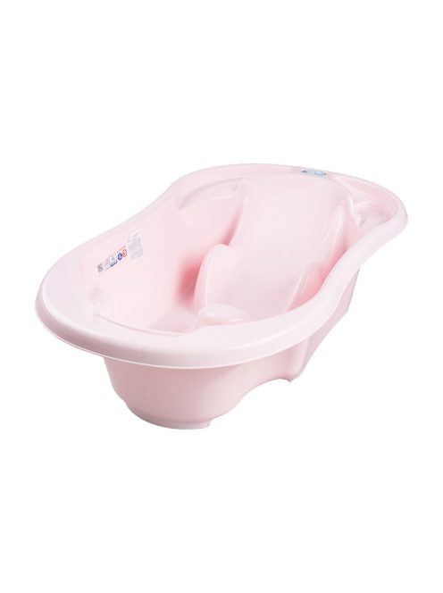 Anatómiailag formált piskóta kád KOMFORT 2az1-ben világos rózsaszín