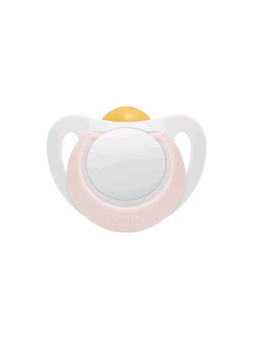 NUK Star baba cumi latex 0–6 h, rózsaszín