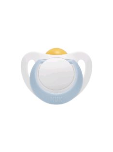 NUK Star baba cumi latex 0–6 h, kék