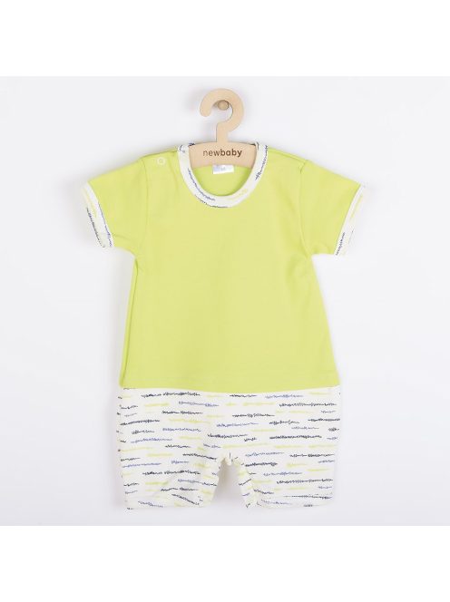 Baba pamut nyári kezeslábas New Baby Summertime fiú