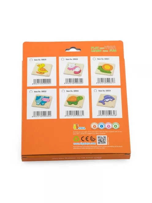 Fa képes kirakó puzzle Viga Hal