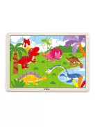 Gyermek fa puzzle Viga Dino