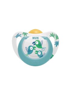 NUK Star baba cumi latex 18-36 h, zöld