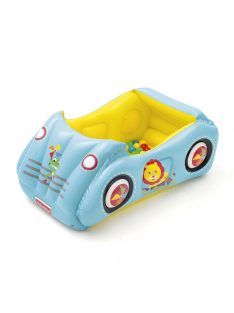   Gyermek felfújható autó Fisher-Price labdákkal 119x79x51 cm