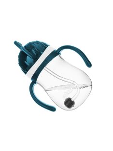   Varázslatos itatópohár szívószállal Akuku 280 ml fehér