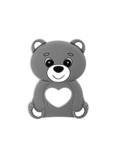 Gyermek szilikon hűsítő rágóka Akuku Maci