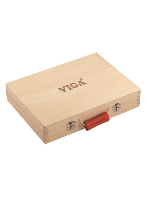 Viga fa szerszámosláda szerszámokkal