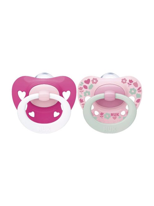 Baba cumi  NUK Signature 6-18h 2 db lány