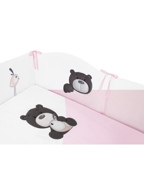 3-részes ágyneműgarnitúra Belisima LILO & LU 100/135 rózsaszín