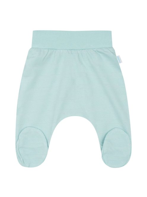 3-részes baba együttes újszülötteknek New Baby I AM kék