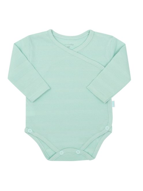 7-részes baba együttes újszülötteknek New Baby I AM menta