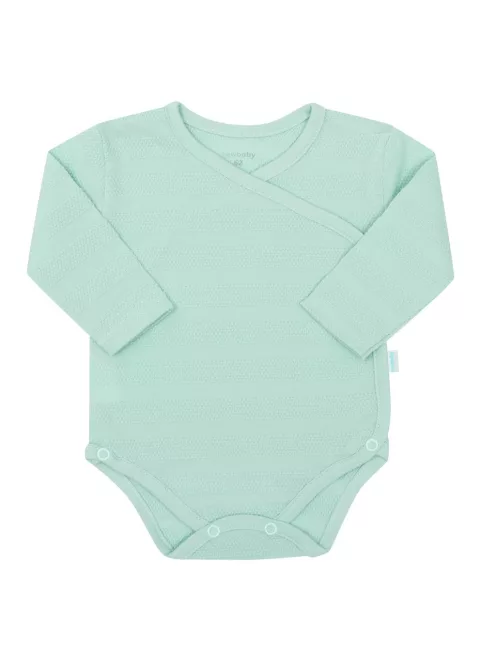 7-részes baba együttes újszülötteknek New Baby I AM menta