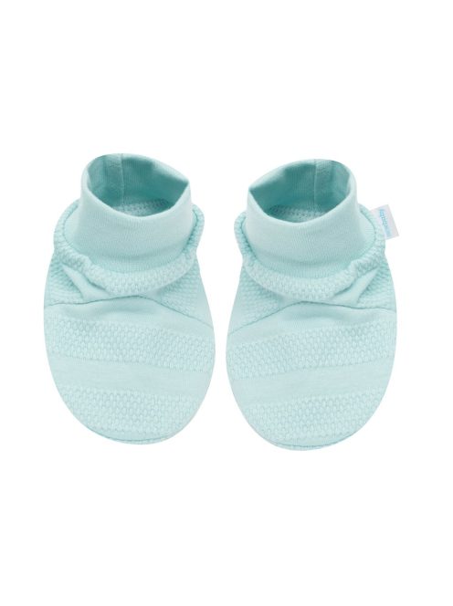 7-részes baba együttes újszülötteknek New Baby I AM kék