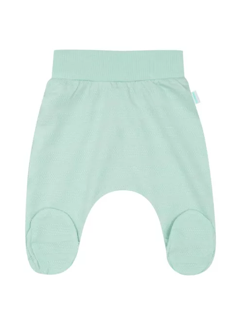 7-részes baba együttes újszülötteknek New Baby I AM menta