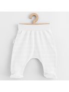 7-részes baba együttes újszülötteknek New Baby I AM fehér