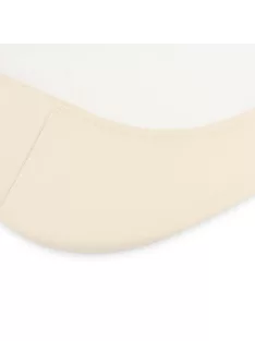   Babakocsihoz való lepedő Jersey New Baby krémszín 35x75cm
