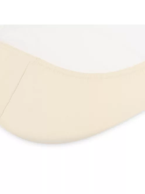 Babakocsihoz való lepedő Jersey New Baby krémszín 35x75cm