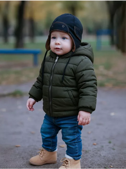 Tavaszi baba sapka New Baby Special One fekete