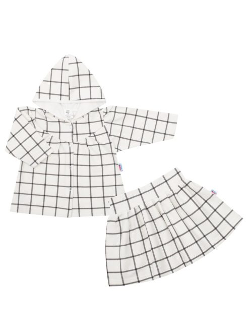 2 részes kislányos együttes New Baby Cool Girls fehér