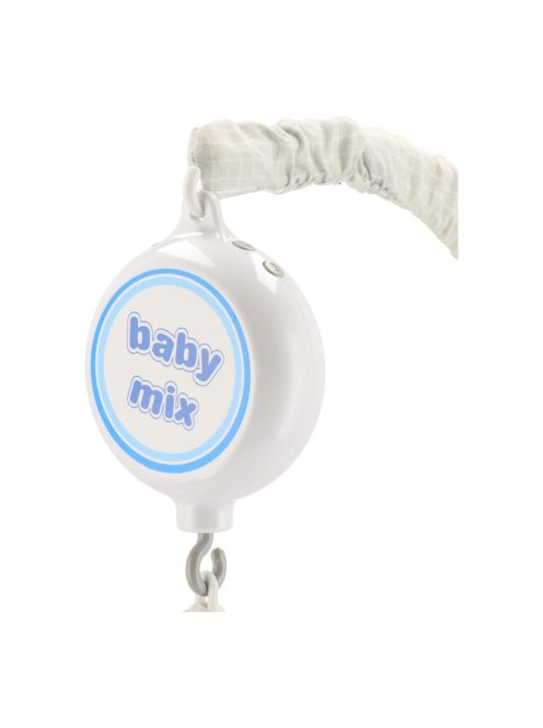 Elektronikus körhinta a kiságy fölé Baby Mix Macik és nyuszik