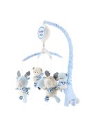 Elektronikus körhinta a kiságy fölé Baby Mix Jávorszarvas és mackó