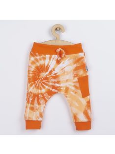 Baba pamut melegítő nadrág Nicol Tomi narancssárga