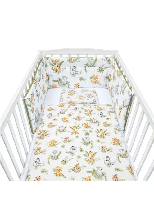 3-részes ágyneműhuzat New Baby 100/135 cm Jungle