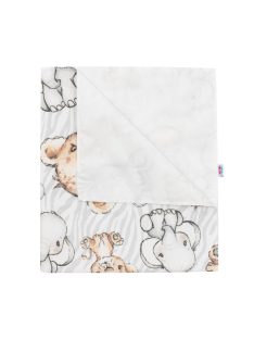 Vízálló flanel alátét New Baby zoo