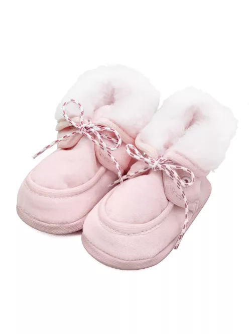 Baba téli tornacipő New Baby rózsaszín 3-6 h