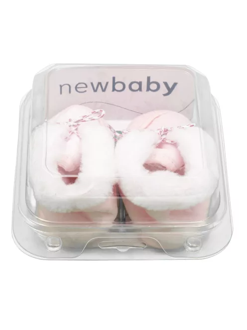 Baba téli tornacipő New Baby rózsaszín 3-6 h