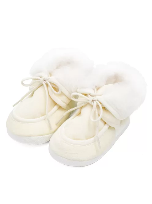Baba téli tornacipő New Baby bézs 3-6 h