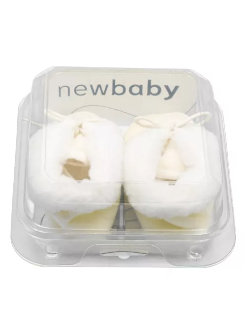 Baba téli tornacipő New Baby bézs 3-6 h