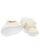 Baba téli velúr cipő New Baby 0-3 h bézs