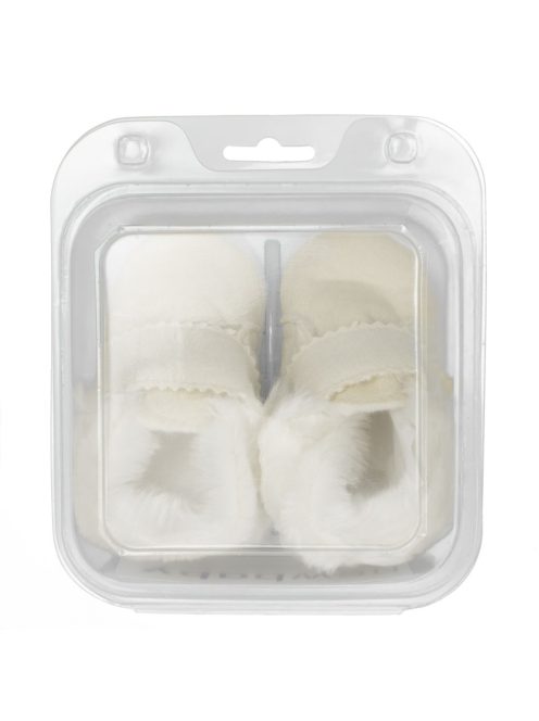 Baba téli velúr cipő New Baby 0-3 h bézs