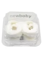 Baba téli velúr cipő New Baby 0-3 h bézs