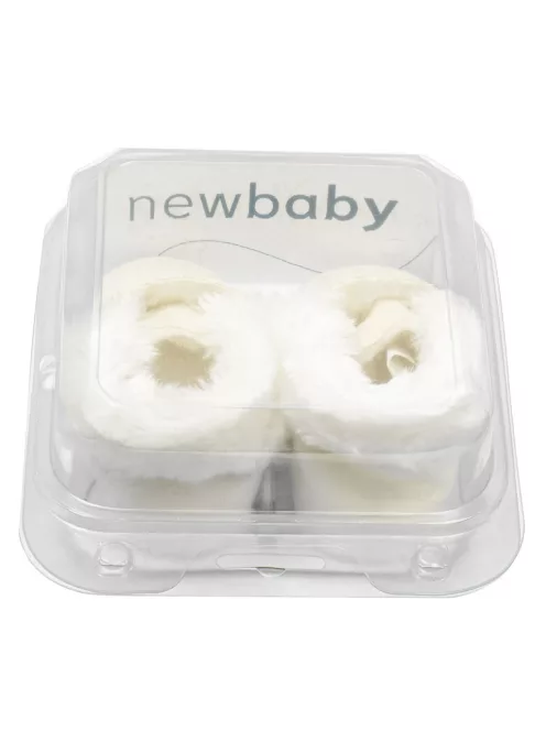 Baba téli velúr cipő New Baby 0-3 h bézs