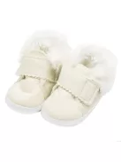 Baba téli velúr cipő New Baby 3-6 h bézs