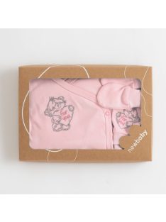   5-részes baba együttes újszülötteknek New Baby Classic rózsaszín