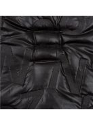 Luxus lábzsák szőrmével New Baby fekete