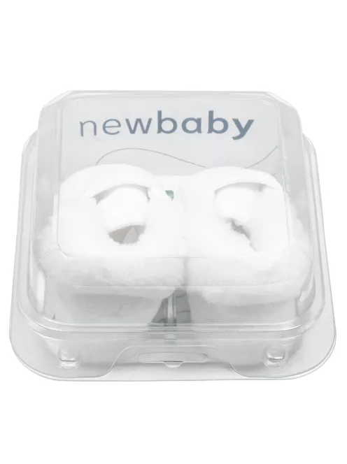 Baba téli velúr cipő a kereszteléshez New Baby 0-3 h fiú