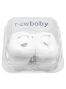 Baba téli velúr cipő a kereszteléshez New Baby 3-6 h fiú