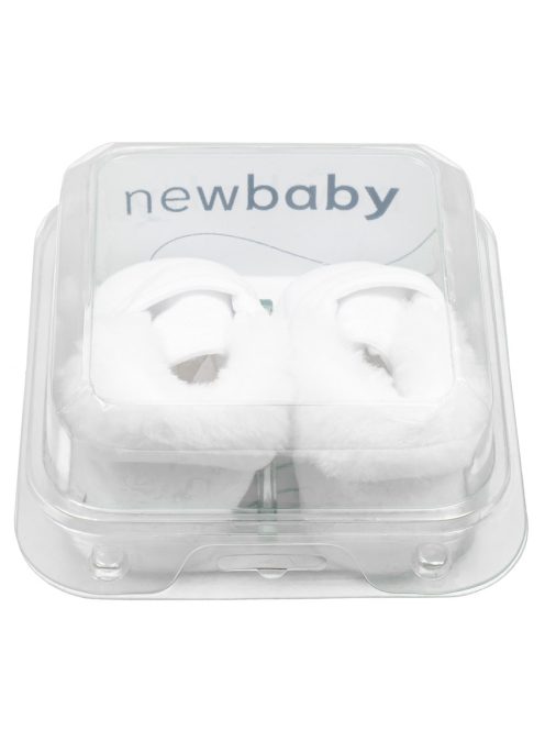 Baba téli velúr cipő a kereszteléshez New Baby 3-6 h fiú