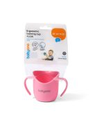 Ergonomikus ivástanuló bögre Baby Ono FLOW rózsaszín