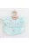 Baba luxus fodros előke  New Baby fodros 35 x 27 cm