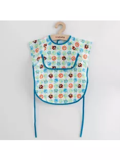 Baba előke-kötény New Baby 42 x 35 cm kék