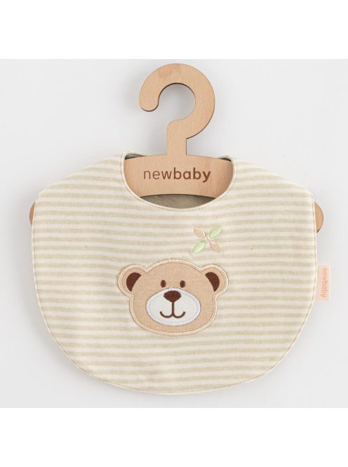 4 részes baba ajándékszett BIO pamut New Baby bézs