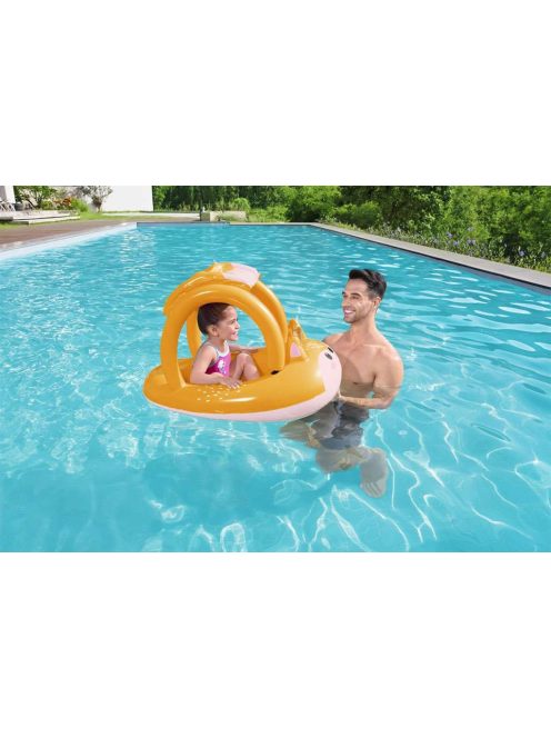 Gyermek felfújható tetővel Bestway Róka 94x66 cm
