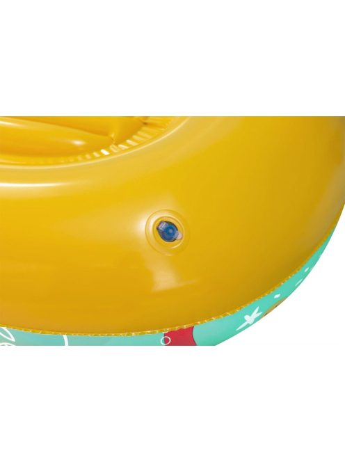 Gyermek felfújható tetővel Bestway Halacskák 119x79 cm