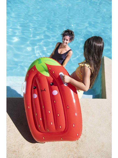 Gyermek felfújható matrac Bestway Eper 84cm x 56cm